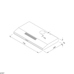 Máy hút mùi Classic Malloca H107 (Thân Inox)